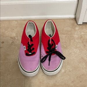Vans Sneakers in Red and Purple